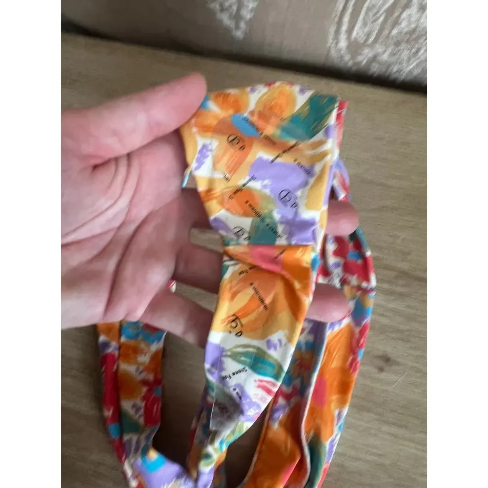 Stone Fox Swim Multicolor Floral Bikini Bottom S
